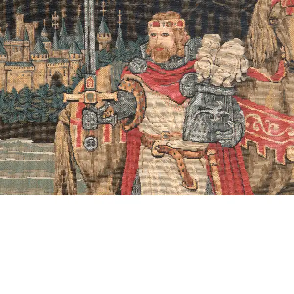 Legendary King Arthur tapestry pillows