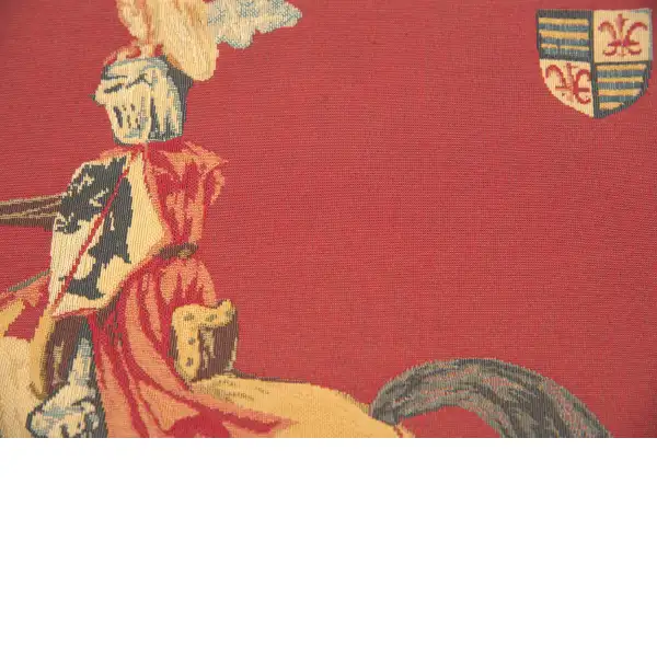 Red Knight tapestry pillows