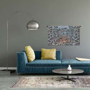 Holiday Bunnies Italian Tapestry