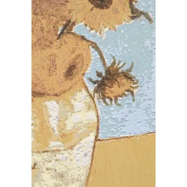Van Gogh Sunflowers French Wall Tapestry Floral Bouquet Tapestries