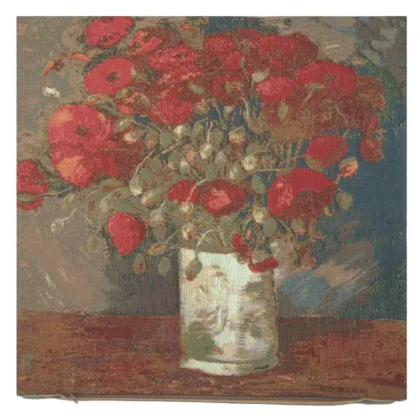 Van Gogh Poppies Floral Cushions