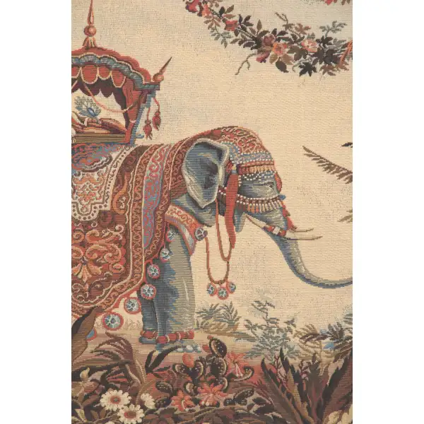 The Elephant Belgian Tapestry Wall Hanging Animal & Wildlife Tapestries
