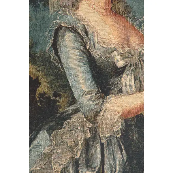 Marie Antoinette with Rose wall art european tapestries