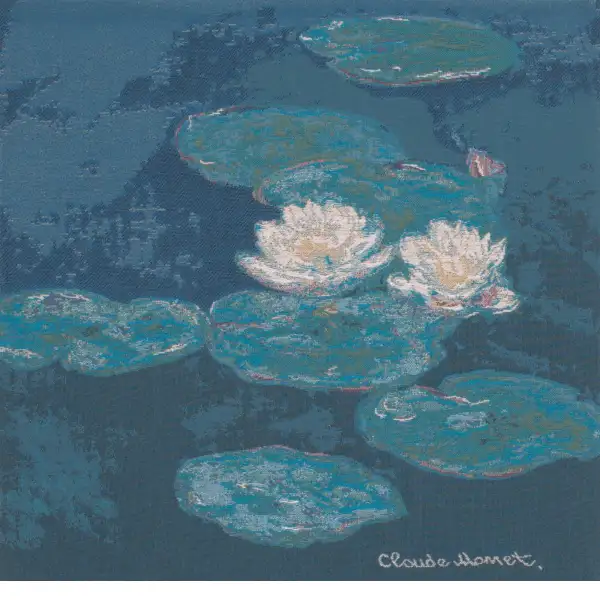Monets Lily Pads Floral Cushions