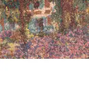 Monet's Iris Garden Belgian Cushion Cover | Close Up 2