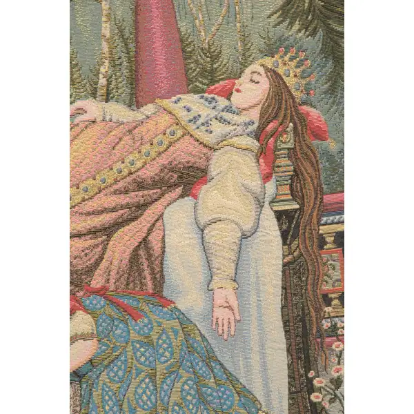 Sleeping Beauty Italian Square Italian Tapestry Medieval Tapestries
