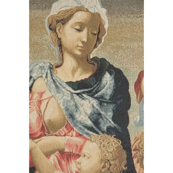 Madonna from Manchester Italian Tapestry Religious Tapestries