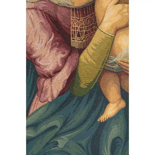 Madonna with Child by Raphael wall art european tapestries