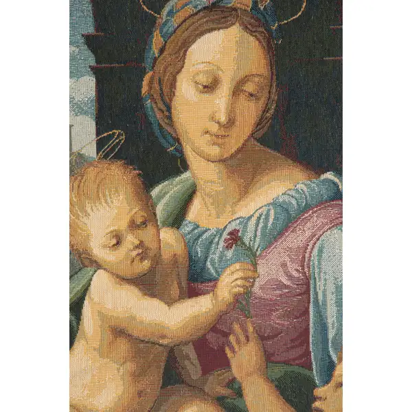 Madonna Aldobrandini by Raphael Italian Tapestry Religious Tapestries