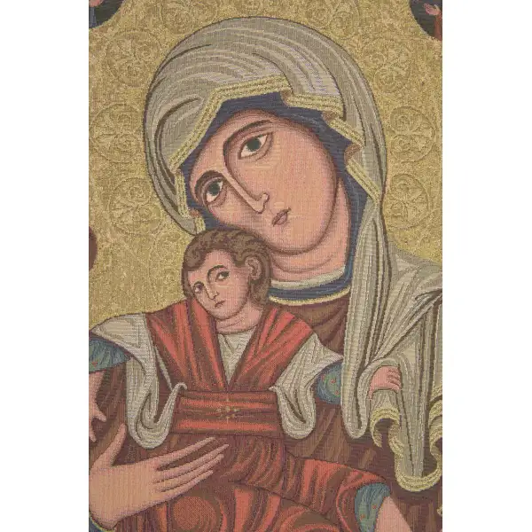 Madonna Delle Vittorie Italian Tapestry Madonna & Saint Tapestries