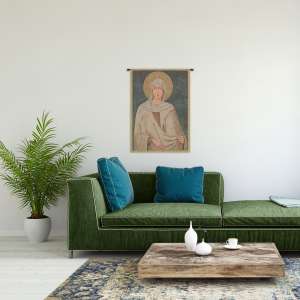 Santa Chiara St. Clare Italian Tapestry