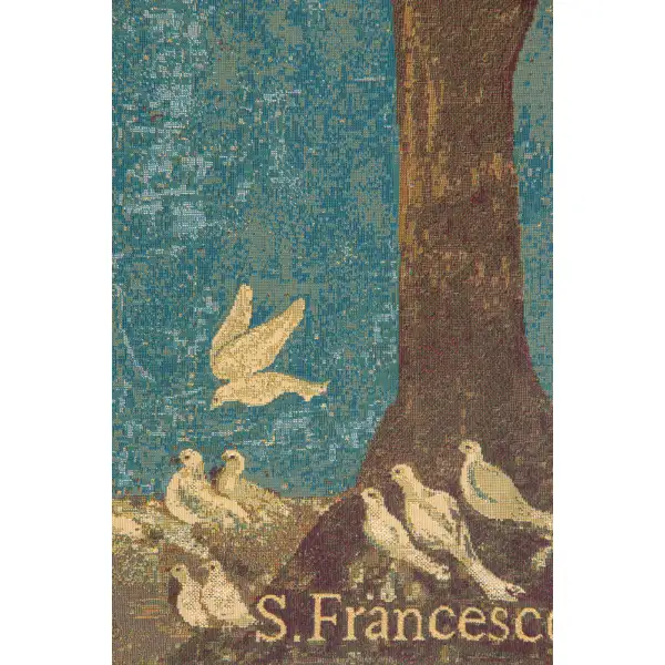 St. Francis Preaching to the Birds wall art european tapestries