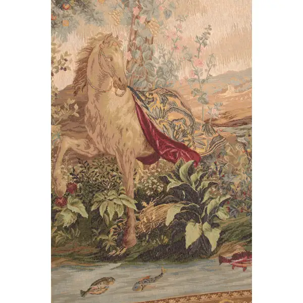 Le point Deau French Wall Tapestry Animal & Wildlife Tapestries