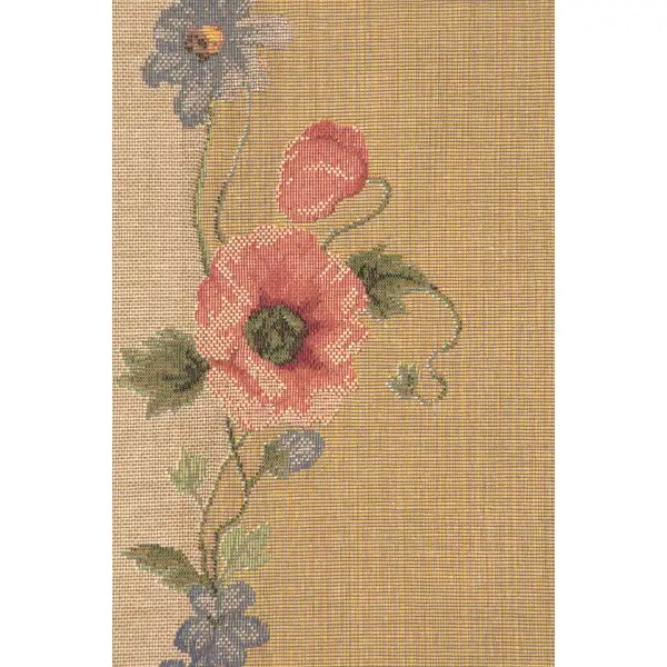 French Floral Roses tapestry table mat