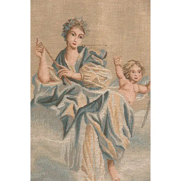 Portiere Blue Lady  european tapestries