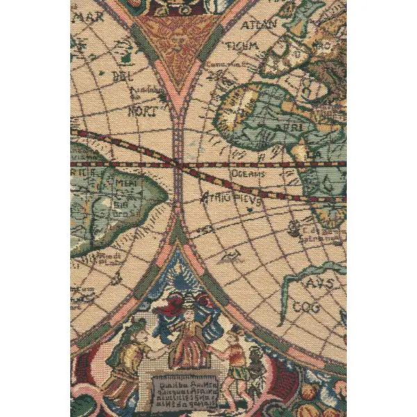 Map Mercator Belgian Tapestry Map Tapestries
