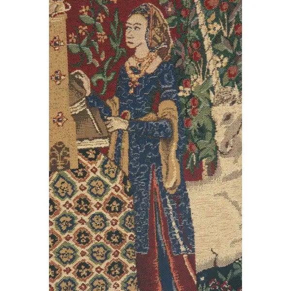 Lady and the Organ III  wall art european tapestries