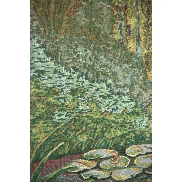 Monet's Ville de Vertheuil  Belgian Tapestry Italian Scenery Tapestries