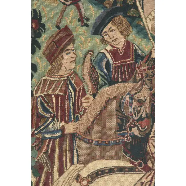 Falcon Hunt Belgian Tapestry Hunting Tapestries