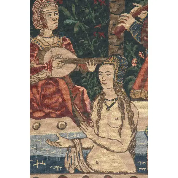 Lady in the Bath european tapestries