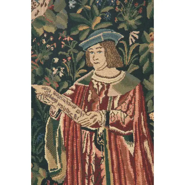 Reading in the Garden Belgian Tapestry Noble & Knight Tapestries