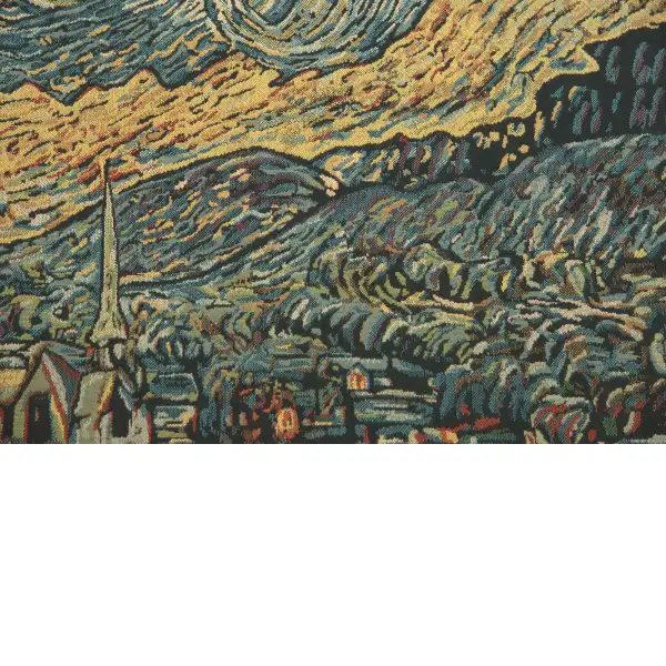 Van Gogh's Starry Night Belgian Tapestry City & Country Tapestries