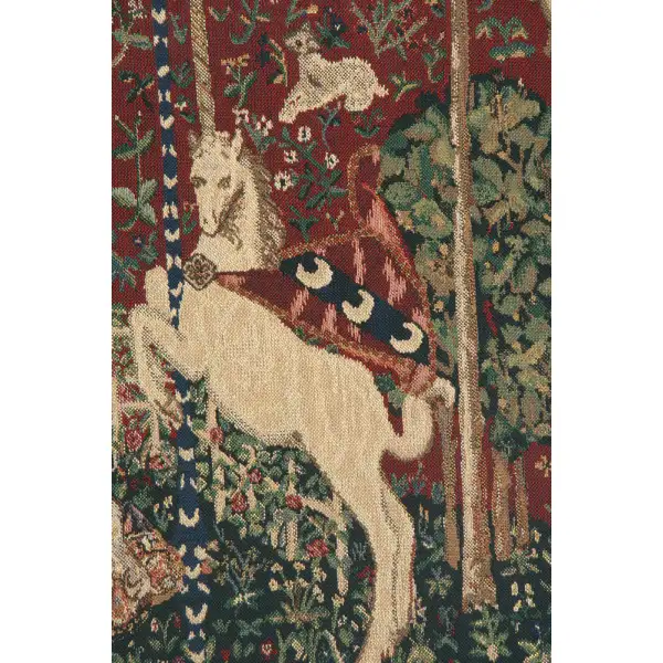 Taste (With Border) Belgian Tapestry The Lady and the Unicorn Tapestries