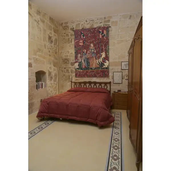 Smell, Lady and Unicorn Belgian Tapestry Medieval Tapestries