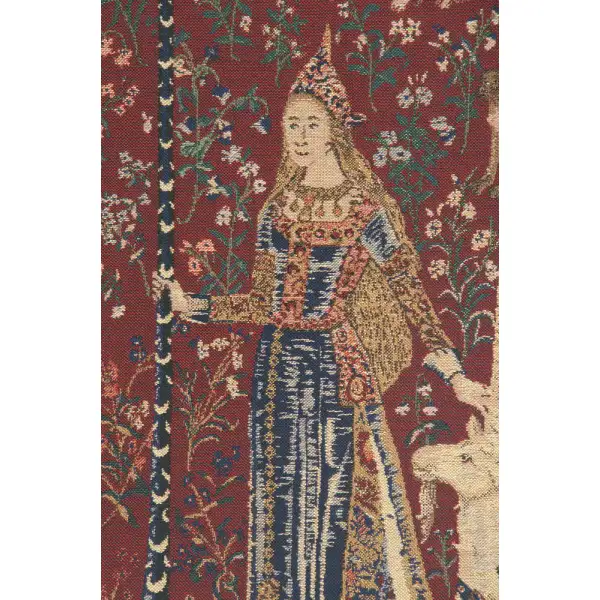 Touch, Lady and Unicorn Belgian Tapestry The Lady and the Unicorn Tapestries