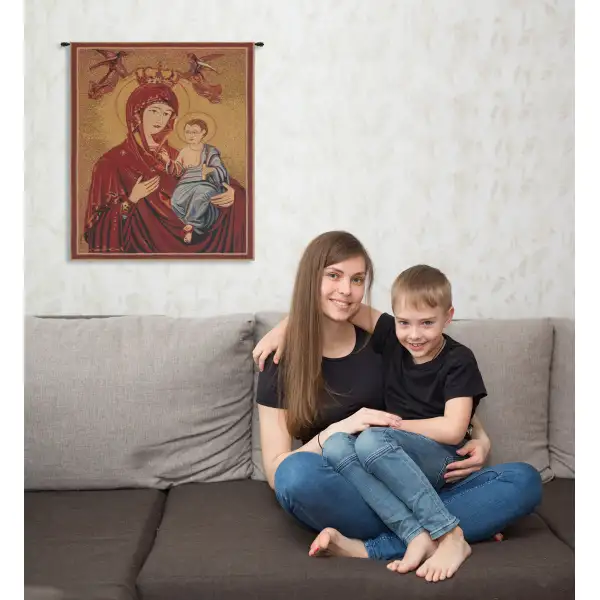 Madonna and Child II Tapestry