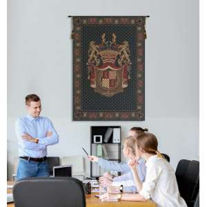 Royal Crest II European Tapestry Wall Hanging