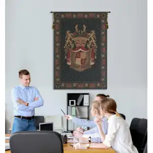 Royal Crest II Belgian Wall Tapestry