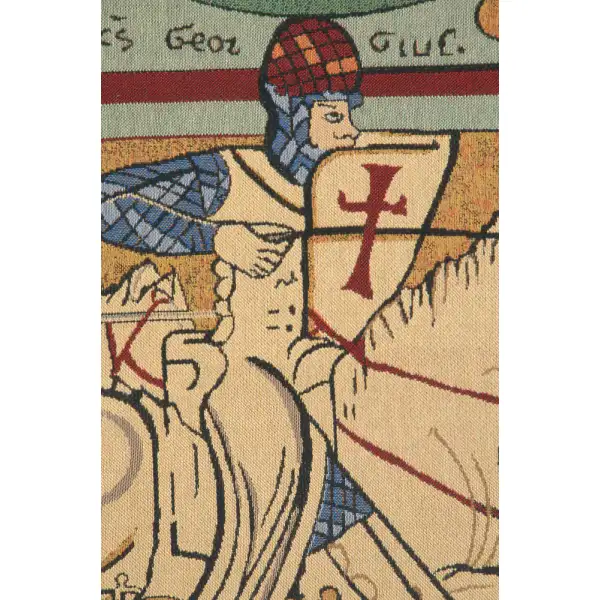 Chevaliers de St. Gregoire Belgian Tapestry Battles & Tournaments