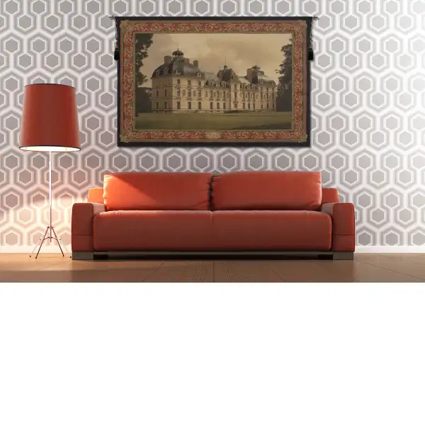 Wand Cheverny Belgian Tapestry Castle, Temple, & Ruin Tapestries