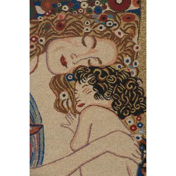 Klimt's Mother and Child Belgian Tapestry Romance & Myth Tapestries