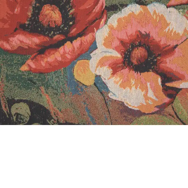 Poppies III Belgian Tapestry Blossom & Bloom Tapestries