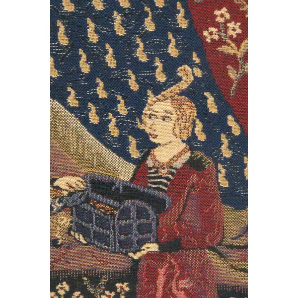 Seul Desire with Loops Belgian Tapestry The Lady and the Unicorn Tapestries