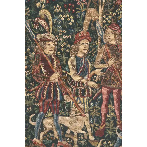 Unicorn Hunt with Loops Belgian Tapestry Hunting Tapestries