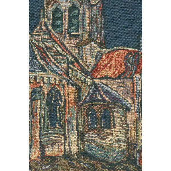 The Church of Auvers decorative pillows
