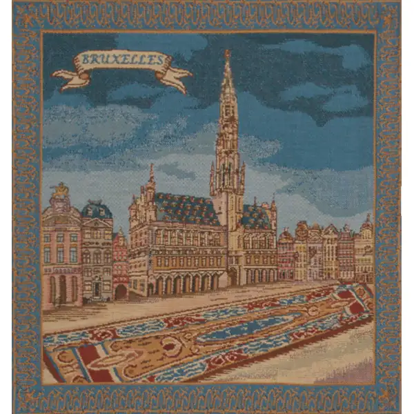 Grand Place Brussels II Belgian Cushion Cover Famous Places