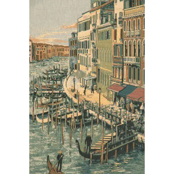 Grand Canal Italian Tapestry Coastal Dwelling Tapestries