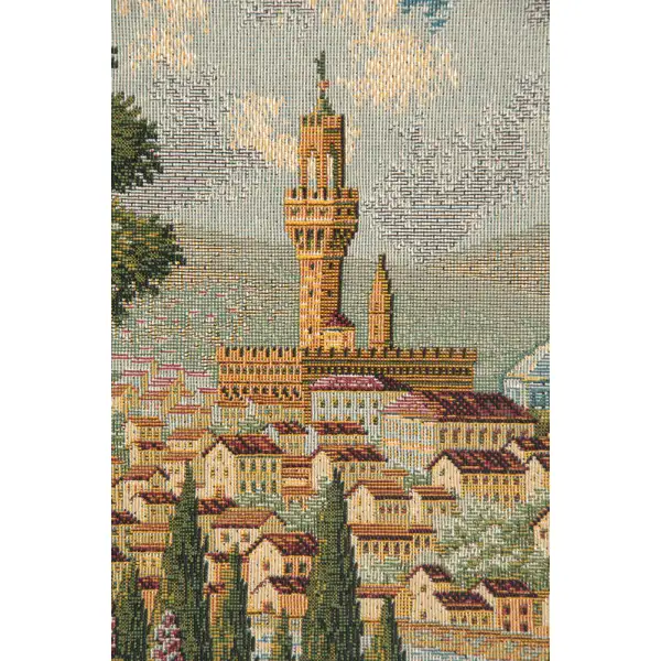 Firenze Veduta Italian Tapestry Famous Places