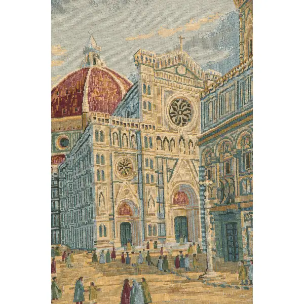 Duomo e Battistero Firenze Italian Tapestry Famous Places