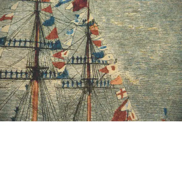 Antique Clipper Ship contemporary tapestries