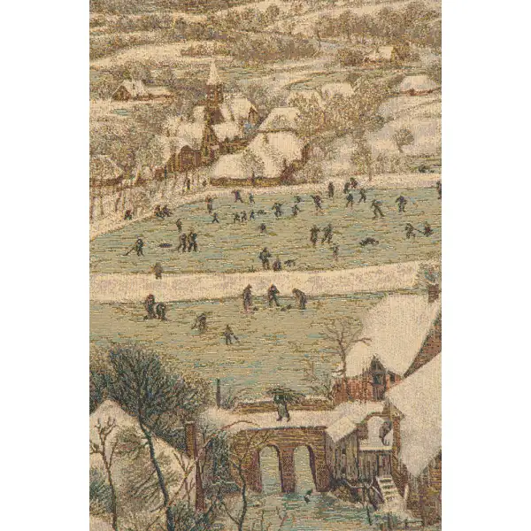 Hunting in the Snow Italian Tapestry Hunting Tapestries