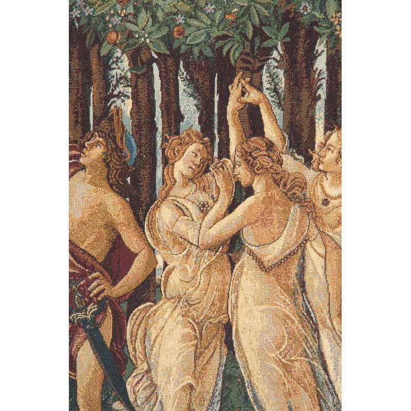 New Spring La Primavera by Botecelli Mythic Italian Tapestry Wall Art Hanging 