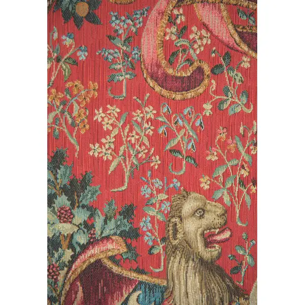 Lion Majestueux French Tapestry The Lady and the Unicorn Tapestries