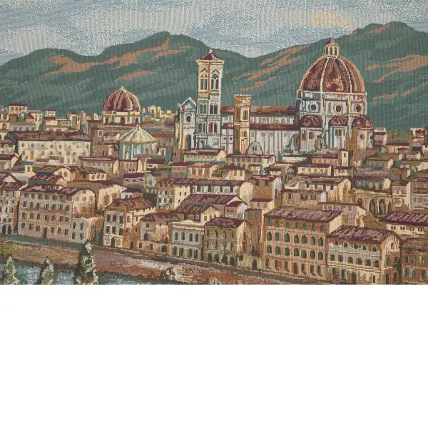 Firenze Italian Tapestry Castle & Monument Tapestry