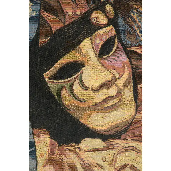 Venice Carnival Italian Tapestry Venetian Masks