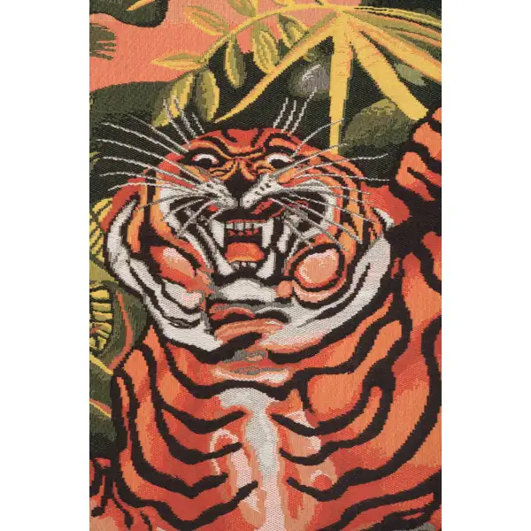 Ligabue Tiger Italian Tapestry Animal & Wildlife Tapestries